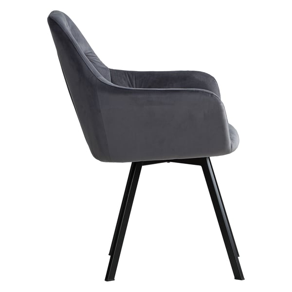Spisestol sæt, Home, 59x87,5x65 cm, grå