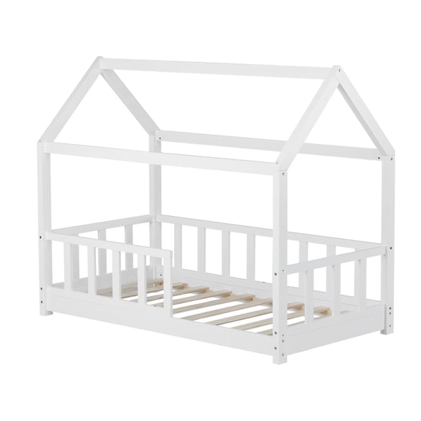 Børneseng, Home, 166x136,5x87 cm, Hvid, Træ