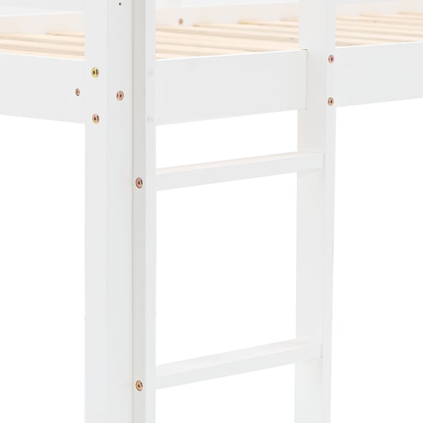 Loftseng, Home, 207,5x110x99,5 cm, Hvid
