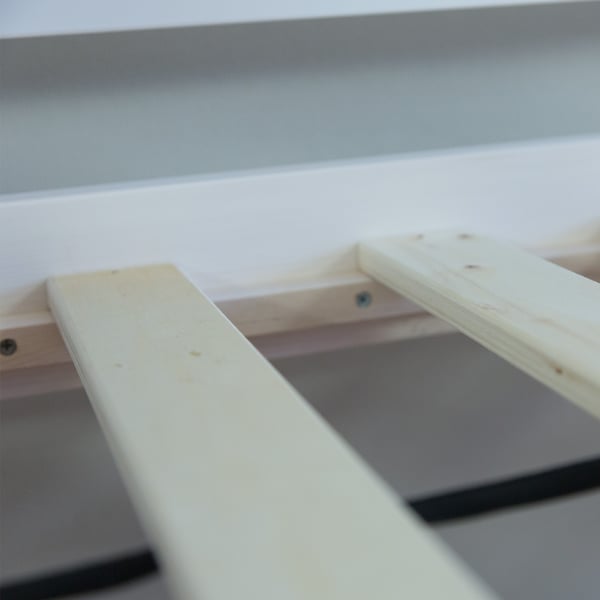 Loftseng, Home, 207,5x110x96,5 cm, Sort, Hvid
