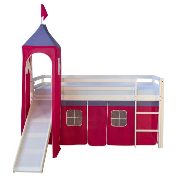 Loftseng, Home, 207,5x228x219,5 cm, Pink