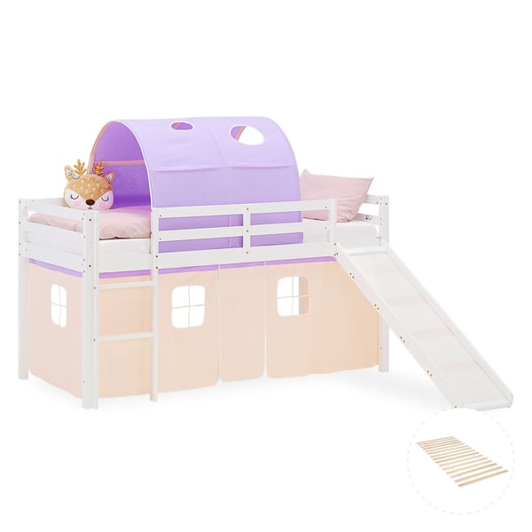 Loftseng, Home, 207,5x160x217,5 cm, Hvid