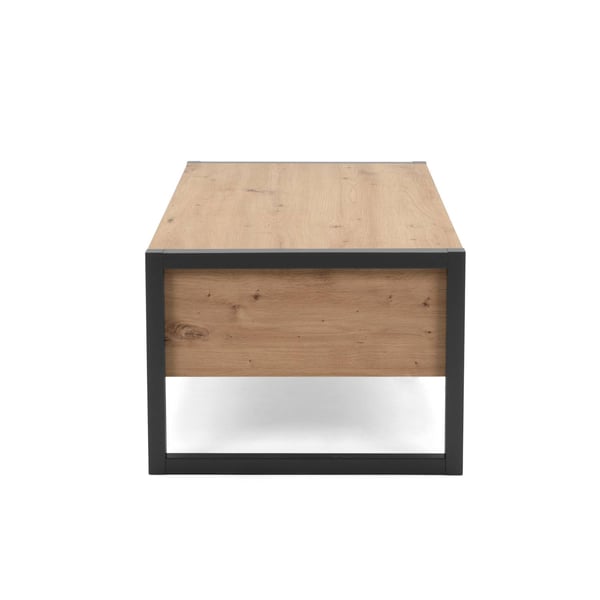 Sofabord, Home, 100x55x40 cm, Grå, Brun