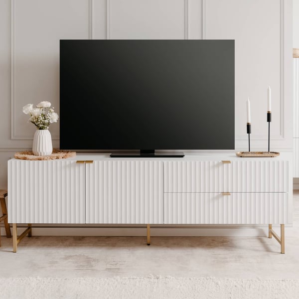 TV-skab, Home, 179x60,5x39 cm, Hvid