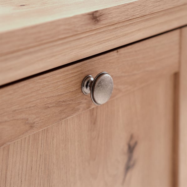 Highboard skab, Home, 80x200x45 cm, brun
