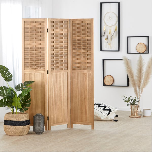 Rumdeler, Home, 120x2,2x170 cm, Brun