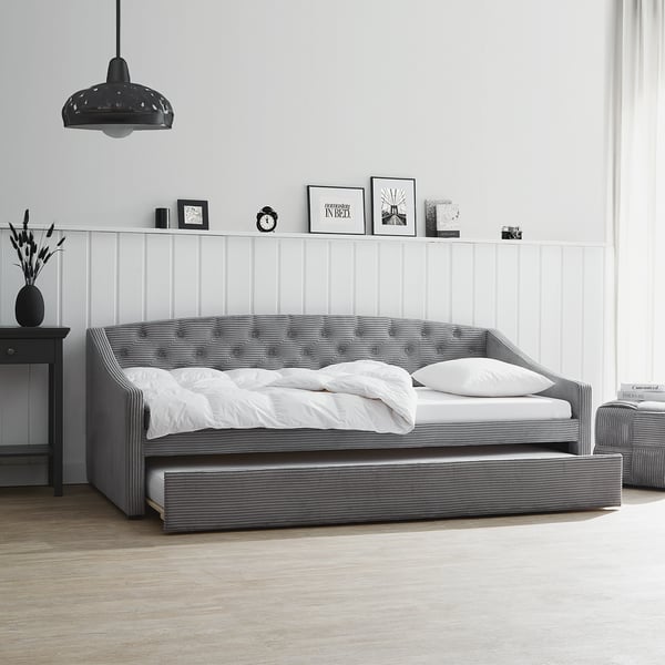 Sovesofa, Home, 213x74.5x98 cm, Grå