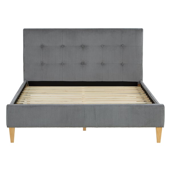 Seng, Home, 145.5x95x211 cm, Grå