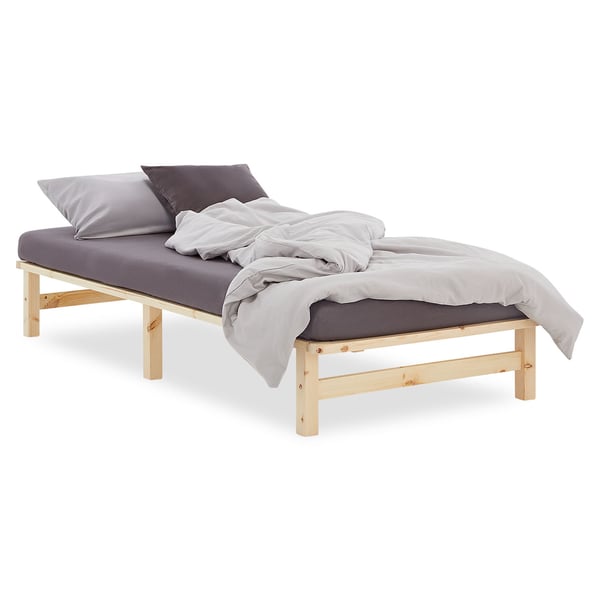 Seng, Home, Palle Enkeltseng, 100x28x200 cm, Brun