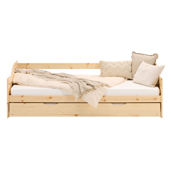 Sänky, Home, 206x66x98 cm, Ruskea