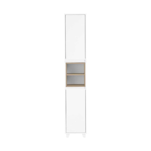 Linnedskab, BZR147-W, 30x30x170 cm, Hvid