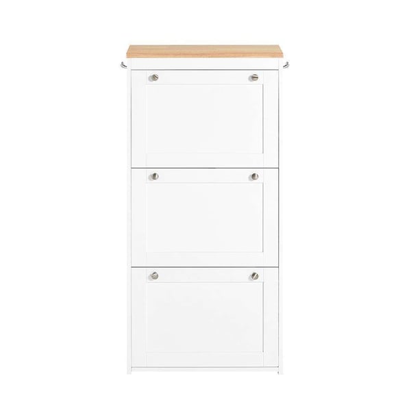 Skoskab, FSR144-WN, 59x26x116 cm, Hvid