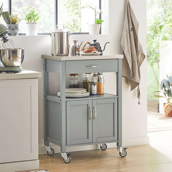 Serveringsvogn, FKW22-HG, 60x44x92 cm, Rustfrit Stål