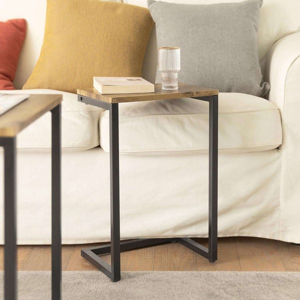 Nestingborde, FBT102-F, Sort & Brun, 46x30x61 cm, 40x28x56 cm, 34x26x51 cm