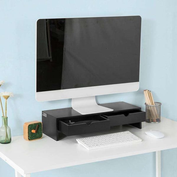 Monitorstativ, BBF02-SCH, 47x18x11 cm