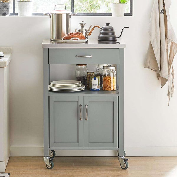 Serveringsvogn, FKW22-HG, 60x44x92 cm, Rustfrit Stål