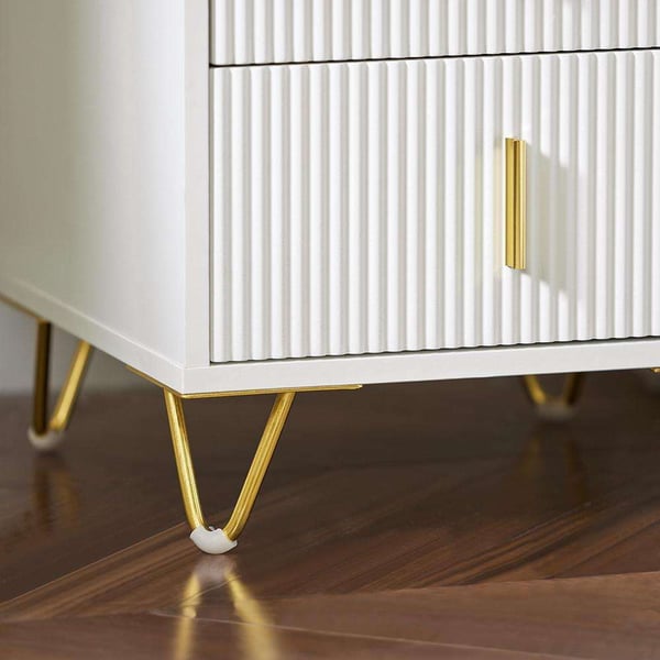 Sengetøj Bord, FBT115-W, 40x40x47 cm, Hvid