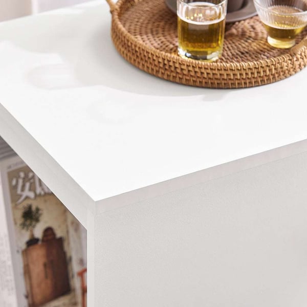 Skrivbord, FBT142-W, 75x35x61 cm, Vit