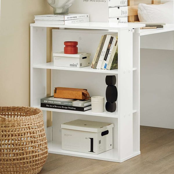 Skrivebord, FWT35-W, 101x60x76 cm, Hvid