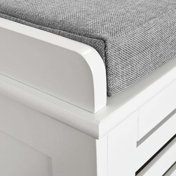 Bænk, FSR23-K-W, 34x43x71 cm, Hvid