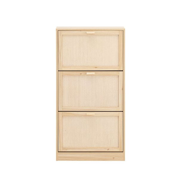 Vardagsrumsmöbler, Skoskåp, FSB87, 80x35x87 cm, Brun