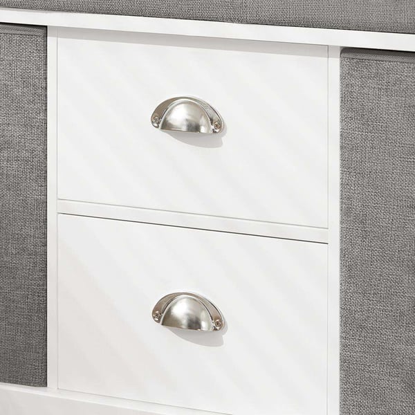 Kengänpenkki, FSR66-HG, 100x35x50 cm, Harmaa