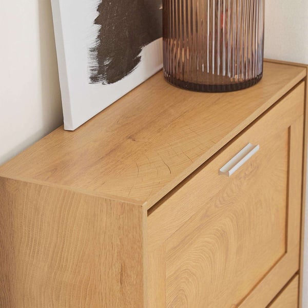 Kengänkaappi, FSR137-N, 60x23x79 cm, Ruskea