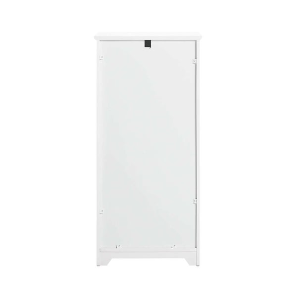 Pyykkikaappi, BZR110-W, 40x39x86 cm, Valkoinen