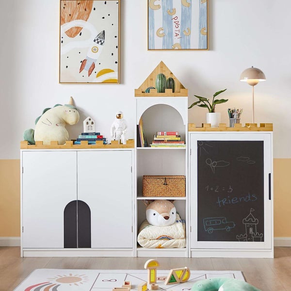 Hylde, KMB43-W, 30x100x63 cm, Hvid