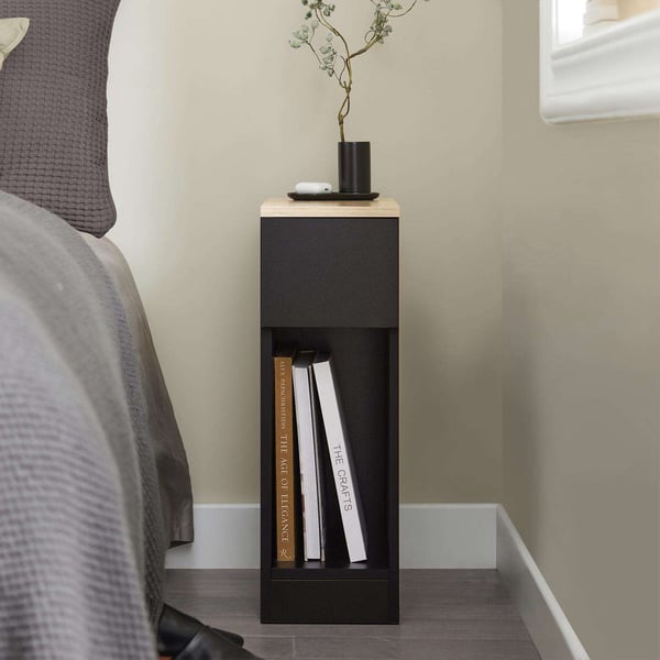 Sidebord, FBT111-SCH, 20x33x60 cm, Brun