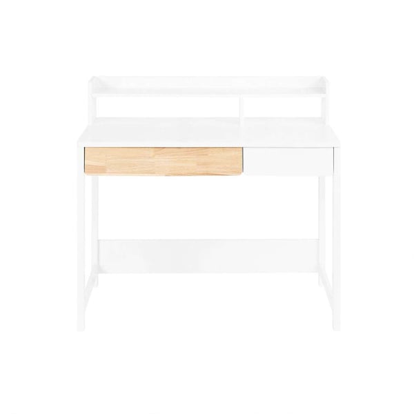 Skrivebord, FWT106-W, 100x60x95 cm, Hvid