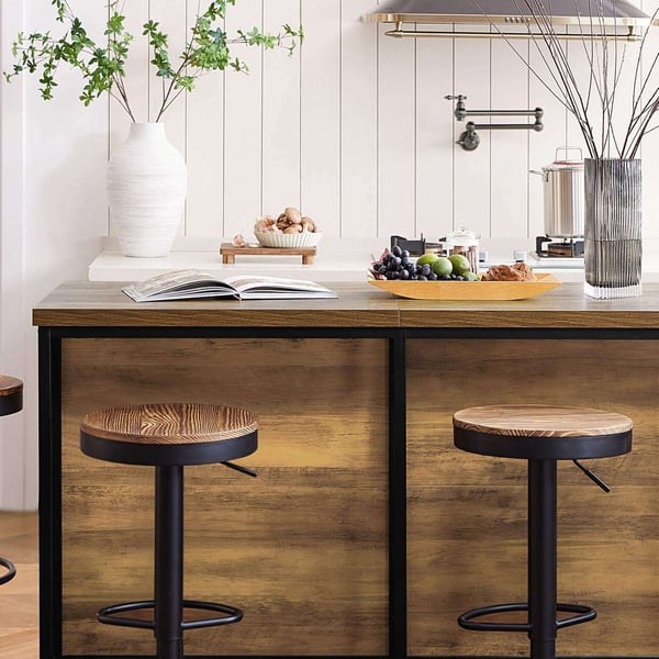 Keittiösaari, KNL01-F, 170x60x89 cm, Musta