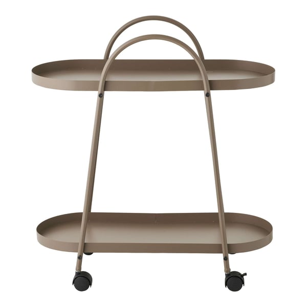 Baarikärry Empoli 27,5x60x64 cm ruskea teräs