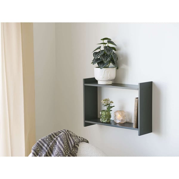 Lysestagesæt, 2 stk., beige, grøn, glas