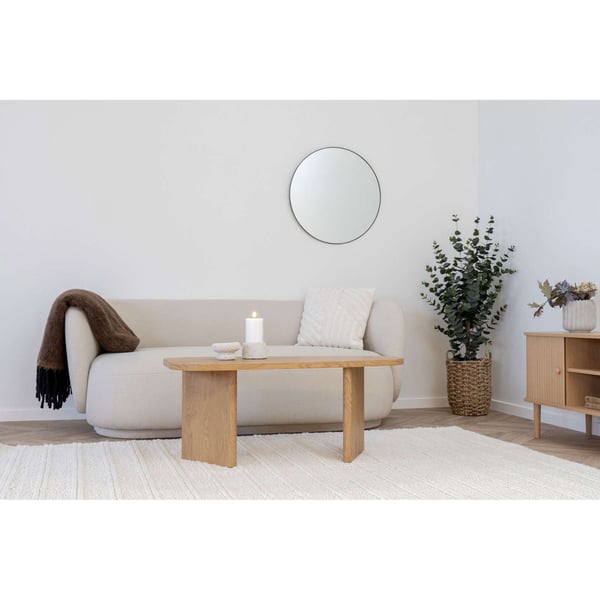 Peili, Jersey-peili, 60x0.5 cm, Musta