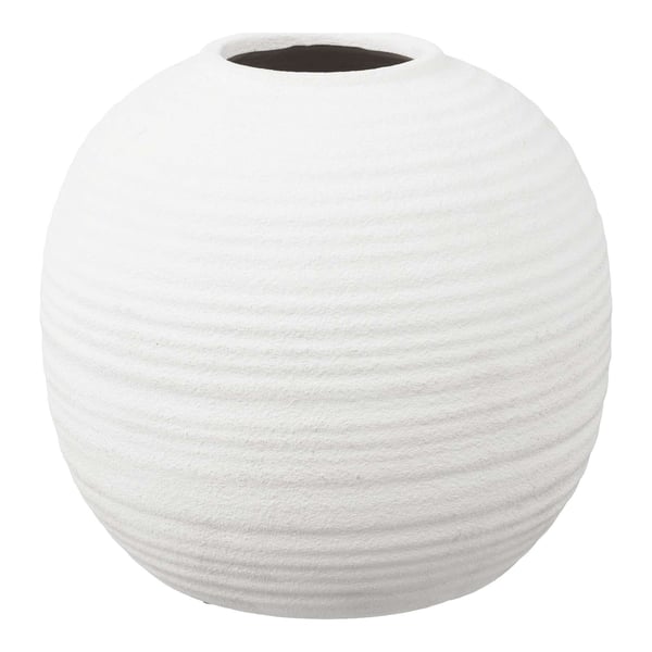 Vase 30x28,5 cm Hvid Keramik