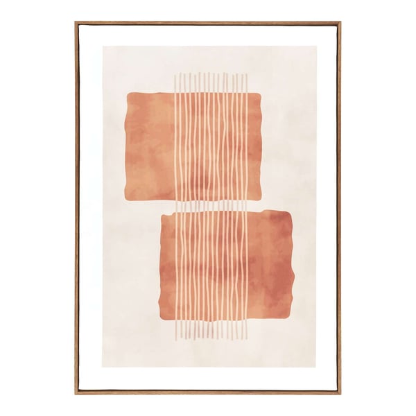 Canvastavla, Mina, 50x70 cm, Beige