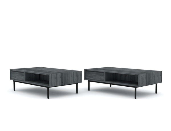 Sofabord Capella, 120 cm, grå