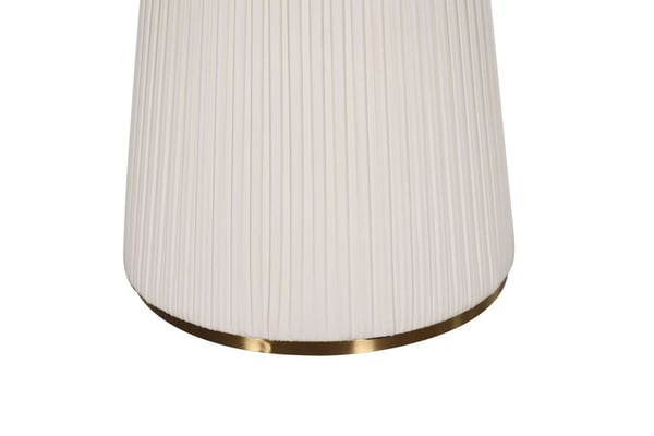 Ovalt spisebord, Modig, 120 cm, hvid