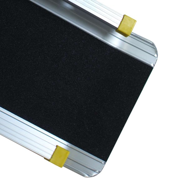 Kørestolsrampe, Justerbar, Skridsikker Teleskopisk Aluminiumsrampe-7' , Star