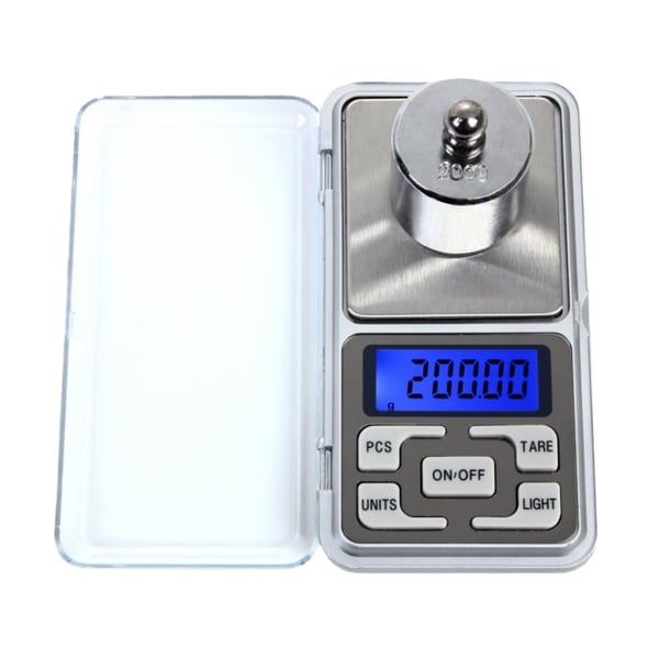 Bærbar Digitalvægt / Lommevægt til Små Genstande Lommevægt med LCD Display 0,01 - 100g Kapacitet
