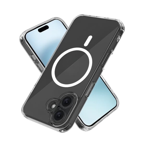 iPhone 17 Kotelo Läpinäkyvä - MagSafe - Kokonaisvaltainen Iskunkestävä Kuori