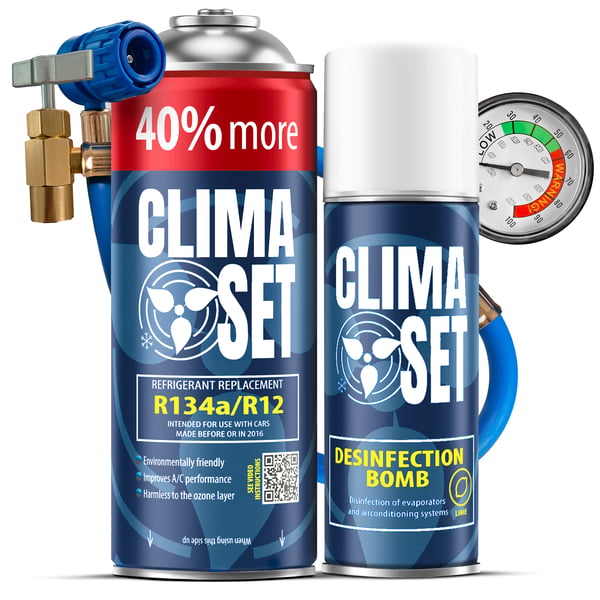 XL ClimaSet R134a + Lime luftfräschare + kabel