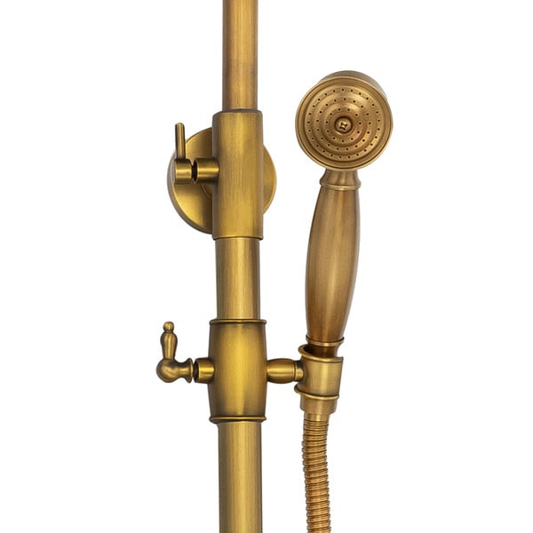 RETRO SENTINI BRUSESATT OVERFLADSMONTERING S-1188V GAMMEL GULD