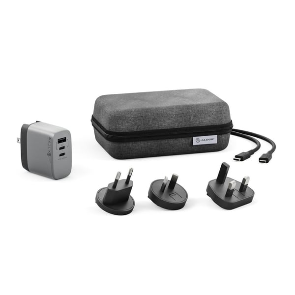 Hurtigoplader 67W Multi-Land Rejse GaN Oplader