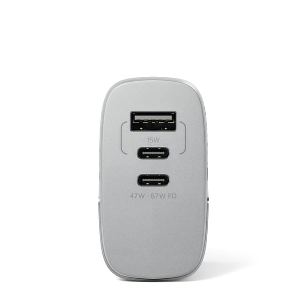 Hurtigoplader 67W Multi-Land Rejse GaN Oplader