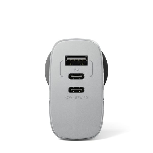 Hurtigoplader 67W Multi-Land Rejse GaN Oplader