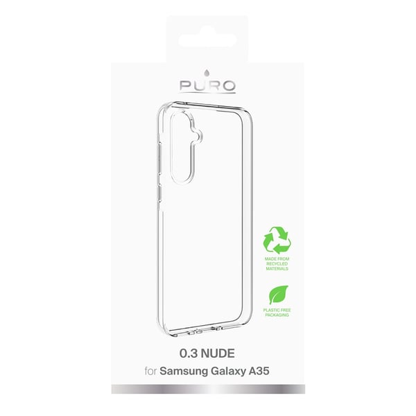 Samsung Galaxy A35 Kuori Nude Läpinäkyvä
