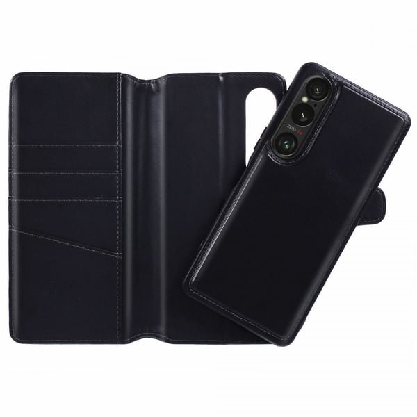Sony Xperia 1 VI Deksel MagLeather Raven Black