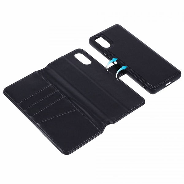 Sony Xperia 10 VI Deksel MagLeather Raven Black